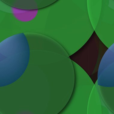 Daire saydam arka plan - eğilim seamless modeli.