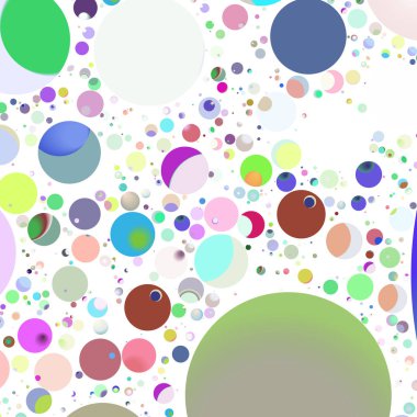 Daire saydam arka plan - eğilim seamless modeli.