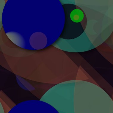 Daire saydam arka plan - eğilim seamless modeli.