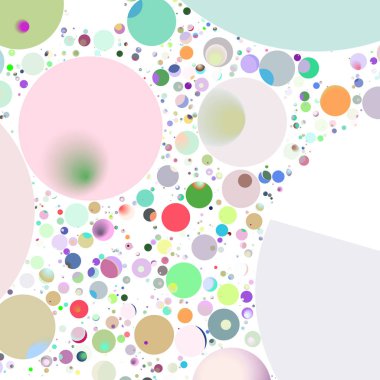 Daire saydam arka plan - eğilim seamless modeli.