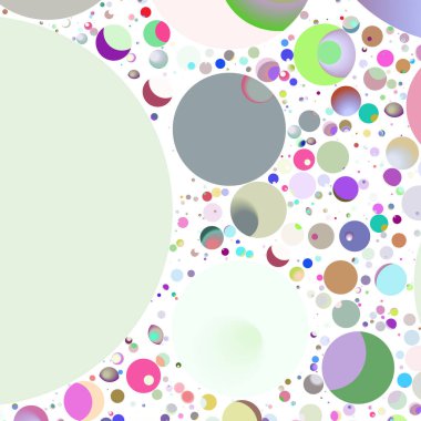 Daire saydam arka plan - eğilim seamless modeli.