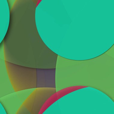 Daire saydam arka plan - eğilim seamless modeli.