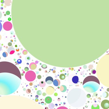 Daire saydam arka plan - eğilim seamless modeli.