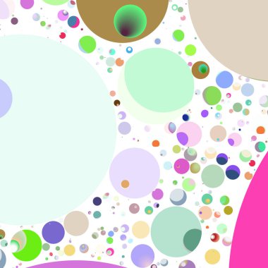 Daire saydam arka plan - eğilim seamless modeli.