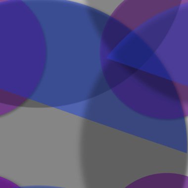 Daire saydam arka plan - eğilim seamless modeli.