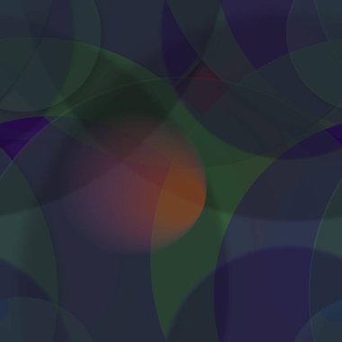 Daire saydam arka plan - eğilim seamless modeli.