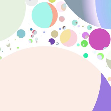 Daire saydam arka plan - eğilim seamless modeli.