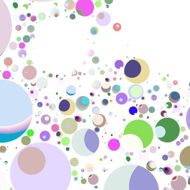 Daire saydam arka plan - eğilim seamless modeli.