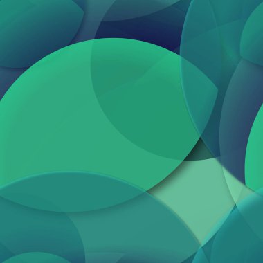 Daire saydam arka plan - eğilim seamless modeli.