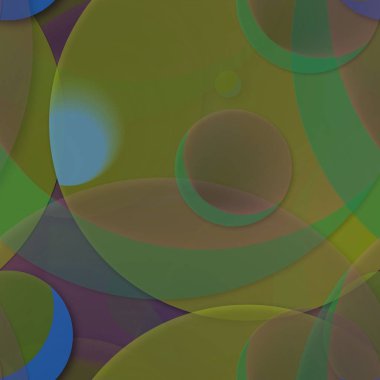 Daire saydam arka plan - eğilim seamless modeli.