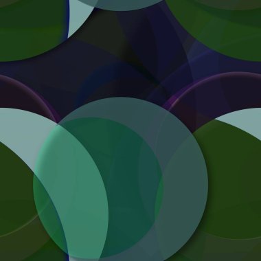 Daire saydam arka plan - eğilim seamless modeli.