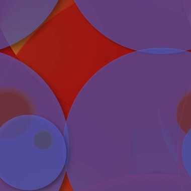 Daire saydam arka plan - eğilim seamless modeli.