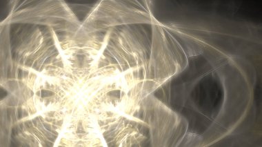 Fantezi kaotik renkli fraktal desen. Soyut Fraktal şekiller. 3D render resimde arka plan veya duvar kağıdı.