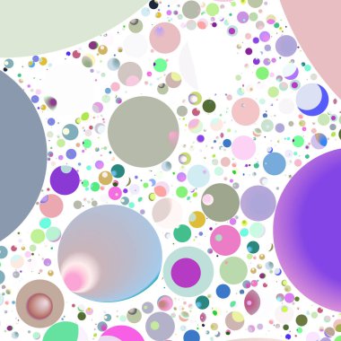 Daire saydam arka plan - eğilim seamless modeli.