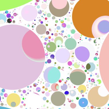 Daire saydam arka plan - eğilim seamless modeli.