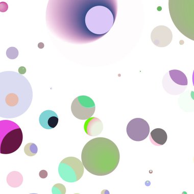 Daire saydam arka plan - eğilim seamless modeli.