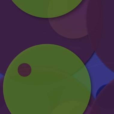 Daire saydam arka plan - eğilim seamless modeli.