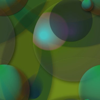 Daire saydam arka plan - eğilim seamless modeli.