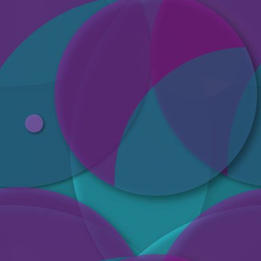 Daire saydam arka plan - eğilim seamless modeli.