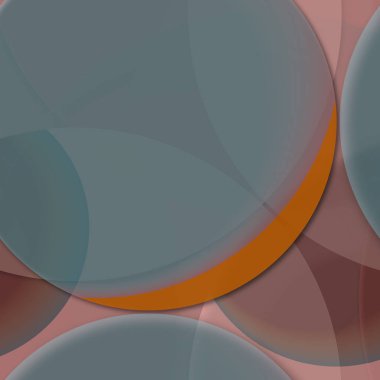 Daire saydam arka plan - eğilim seamless modeli.