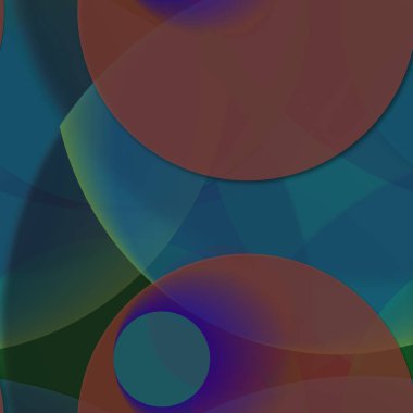 Daire saydam arka plan - eğilim seamless modeli.