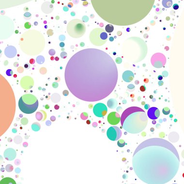 Daire saydam arka plan - eğilim seamless modeli.