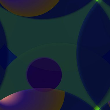 Daire saydam arka plan - eğilim seamless modeli.