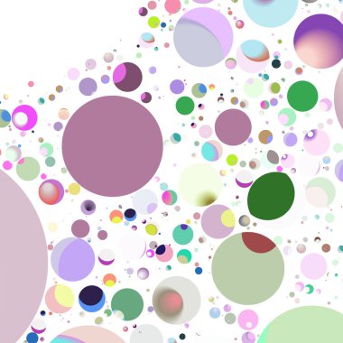 Daire saydam arka plan - eğilim seamless modeli.