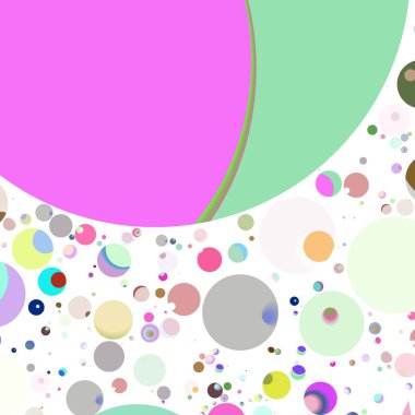 Daire saydam arka plan - eğilim seamless modeli.