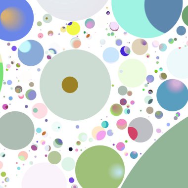 Daire saydam arka plan - eğilim seamless modeli.