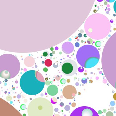 Daire saydam arka plan - eğilim seamless modeli.