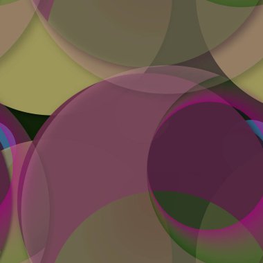 Daire saydam arka plan - eğilim seamless modeli.