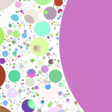 Daire saydam arka plan - eğilim seamless modeli.