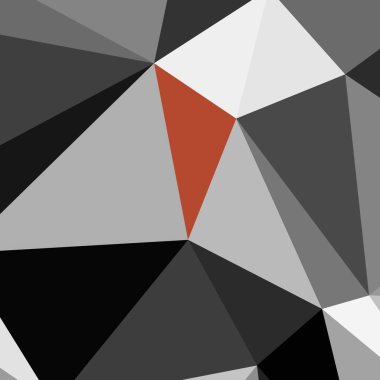 Üçgen poligonal arka plan - eğilim desen.