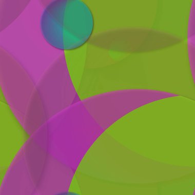 Daire saydam arka plan - eğilim seamless modeli.