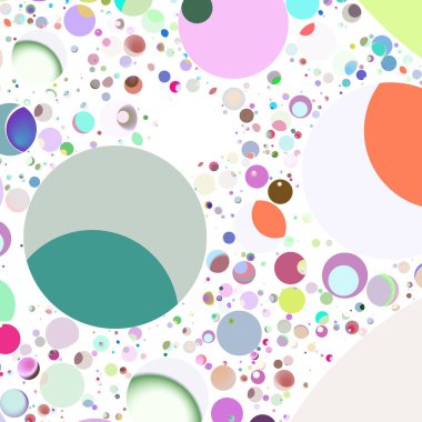 Daire saydam arka plan - eğilim seamless modeli.