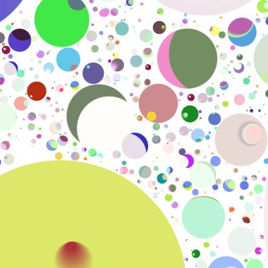 Daire saydam arka plan - eğilim seamless modeli.