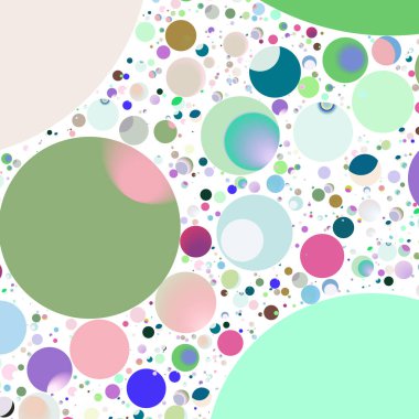 Daire saydam arka plan - eğilim seamless modeli.