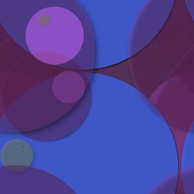 Daire saydam arka plan - eğilim seamless modeli.