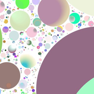 Daire saydam arka plan - eğilim seamless modeli.