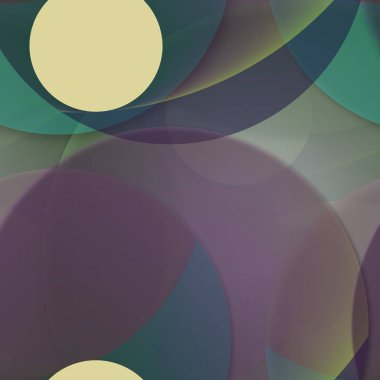 Daire saydam arka plan - eğilim seamless modeli.