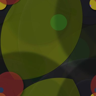 Daire saydam arka plan - eğilim seamless modeli.