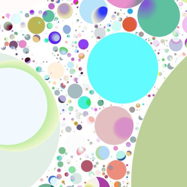 Daire saydam arka plan - eğilim seamless modeli.