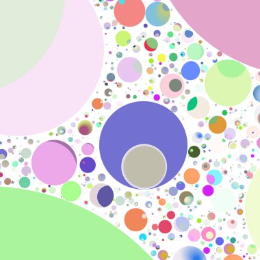 Daire saydam arka plan - eğilim seamless modeli.