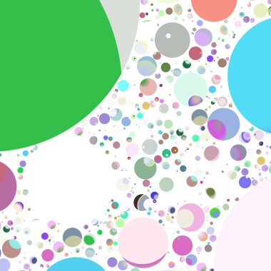 Daire saydam arka plan - eğilim seamless modeli.