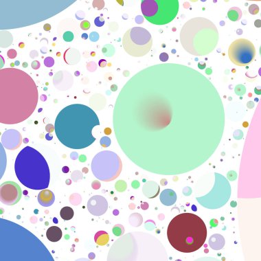 Daire saydam arka plan - eğilim seamless modeli.