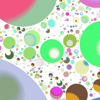 Daire saydam arka plan - eğilim seamless modeli.