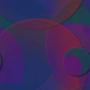 Daire saydam arka plan - eğilim seamless modeli.