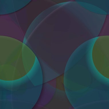 Daire saydam arka plan - eğilim seamless modeli.