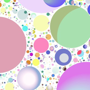 Daire saydam arka plan - eğilim seamless modeli.